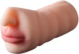 Мастурбатор I'MCUM Realistic Oral Fantasy Реалистичный рот Бежевый (IM-KMQ202)