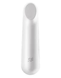 Мінівібратор Satisfyer Ultra Power Bullet 3 (White): Ультра-потужний, з точним кінчиком для стимуляції - мініатюра 3