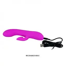 Вібратор з функцією всмоктування Pretty Love Desirable Flirt Baile BI-014395 88051 - мініатюра 4