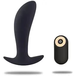 Стимулятор простати Toyz4Lovers 12 см (чорний)