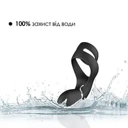 Подвійне ерекційне кільце Svakom Benedict Black SVAKOM SO6300 92754 - мініатюра 2