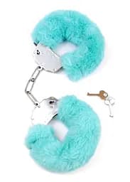 Наручники - Furry Cuffs Blue - мініатюра 7