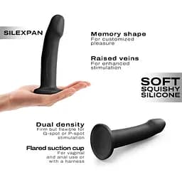 Фалоімітатор Dorcel Real Pleasure L Black - мініатюра 4