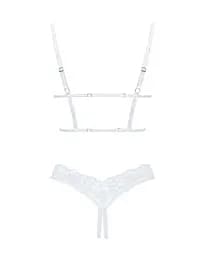 Obsessive Obsessive Heavenlly 2-pcs cupless Set XS/S - мініатюра 4