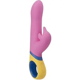 Вибратор-кролик PMV20 Dolphin Vibrator Ротация ствола двойная стимуляция