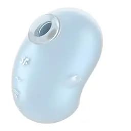 Вакуумний стимулятор Satisfyer Cutie Ghost Blue - мініатюра 1