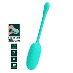 Віброяйце PRETTY LOVE Kirk Green 12 function vibrations PRETTY LOVE BI-014654-4 98609 - мініатюра 6