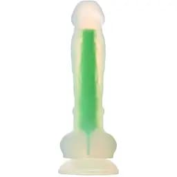 Фалоімітатор Radiant Glow In The Dark Soft 17.5 см зелений