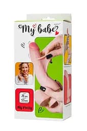 Фалоімітатор My Babe by RealStick My Honey 20 cm (тілесний) - мініатюра 22