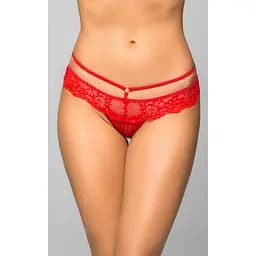 Жіночі стрінги Tongs 2475 - red, S/M SoftLine 5591247536 89591
