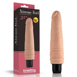 Реалістичний вібратор Xtreme Feel Vibrator тілесний - мініатюра 1