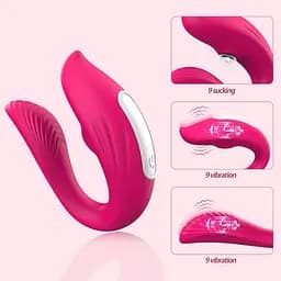 Смарт-вібратор для двох Vibrator - pink - app control Boss Series 26-00202 102091 - мініатюра 5