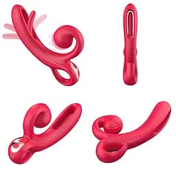 Вібратор Erospace Sweet Play Tongue Flipping Vibrator A4 - мініатюра 5