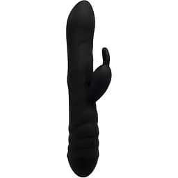 Вибратор-кролик Adrien Lastic Twister 23 см чёрный