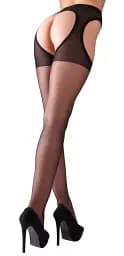 Колготки Cottelli Collection Sex Tights L/XL чорний - мініатюра 4