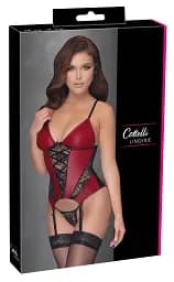 Корсет Cottelli Lingerie Basque S (червоний) - мініатюра 13