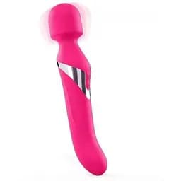 Вібромасажер 2 в 1 Dorcel Dual Orgasms Magent класичний масажер та вібратор із перловим масажем - мініатюра 3