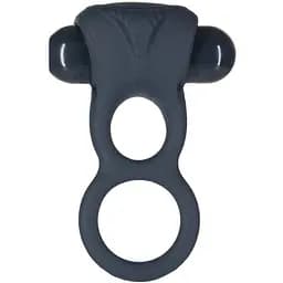 Ерекційне кільце Lux Active Triad Vibrating Dual Cock Ring подвійне з вібрацією пульт д/у