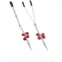 Зажимы для сосков Exclusive Nipple Clamps No.4 Fetish Boss Series (красный)