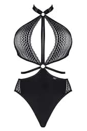 Боді Demoniq LadyX Perla L чорний - мініатюра 7