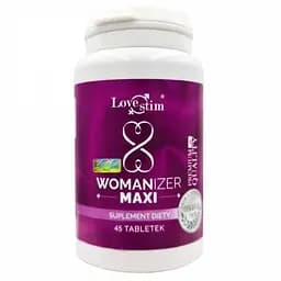 Возбуждающие таблетки для женщин LSTIM Womanizer MAXI (цена за упаковку, 45 таблеток)