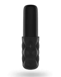 Потужний міні-вібратор Satisfyer Sparkling Darling Silver: 15 режимів, з ковпачком, дизайн помади - мініатюра 4