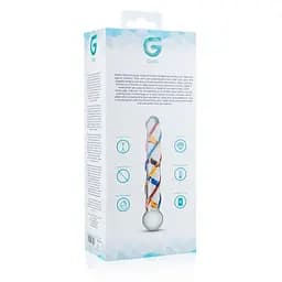 Скляний дилдо Gildo Glass Dildo No. 10 - мініатюра 4