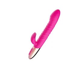 Вібратор-кролик B - Series Magic Rechargeable Thrusting, 19 см (рожевий) - мініатюра 2