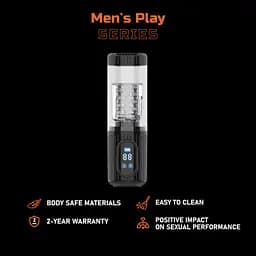 Мастурбатор Erospace Men’s Play Automatic Thrusting Masturbator B2 - мініатюра 4