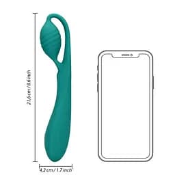 Вібратор G-Spot Vibrator with Bead SCALA 36-LOVE077GRN 100193 - мініатюра 6