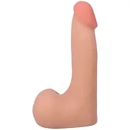 Фалоімітатор Doc Johnson The Realistic Cock ULTRASKYN 7 Inch with Balls - мініатюра 2