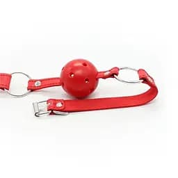 Кляп Mouth Ball для BDSM гри K0452-1 - мініатюра 3