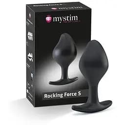 Силіконова анальна пробка Mystim Rocking Force S для електростимулятора діаметр 3.7 см - мініатюра 6