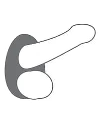 Подвійне ерекційне кільце Dorcel Liquid-Soft Teardrop Dorcel SO2346 22203 - мініатюра 3