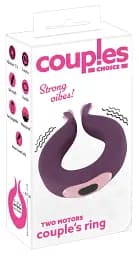 Ерекційне кільце Couples Choice 8.7 см (фіолетовий) - мініатюра 15