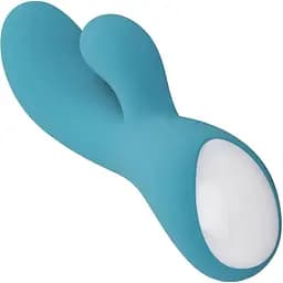 Вибратор-кролик Cala Azul Martina I Rabbit Vibrator 18 см бирюзовый