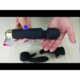Мінівібромасажер Dorcel Kit Wanderful з насадками (анальна та вагінальна) водонепроникний - мініатюра 2