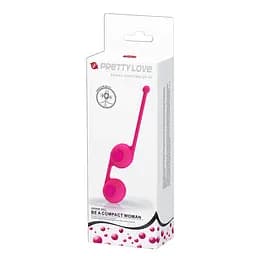 Вагінальні кульки Pretty Love Kegel Tighten Up III рожеві - мініатюра 7