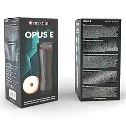 Мастурбатор Mystim Opus E Donut для електростимулятора - мініатюра 4