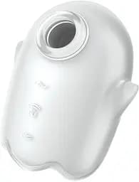 Вакуумний стимулятор Satisfyer Glowing Ghost White - мініатюра 1