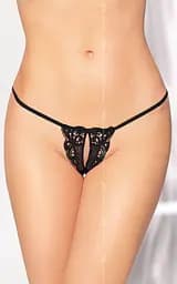 Сексуальні стрінги - G-String 2481, black, S/L SoftLine 5591248110 91266