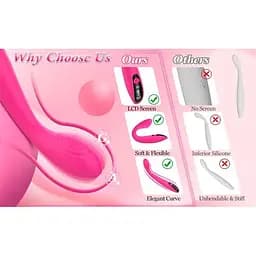 Вібратор анальний куля Satisfyer Lover 19 см з 9 режимами вібрації Червоний - мініатюра 3