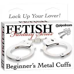 Металеві наручники Fetish Fantasy для новачків - мініатюра 2