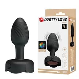 Анальна пробка Pretty Love Olman Black