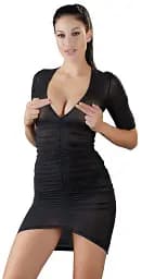 Міні-сукня Cottelli Party Ruffles S (чорний) - мініатюра 8