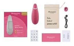 Вакуумний кліторальний стимулятор Womanizer Premium 2 - Raspberry Womanizer SO8753 95493 - мініатюра 5