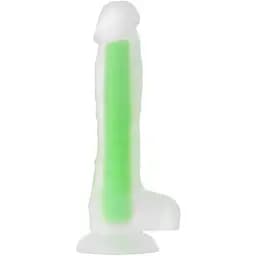 Фалоімітатор Beyond by Toyfa Peter Glow 22 см (зелений)