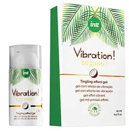 Рідкий вібратор Intt Vibration Coconut Vegan 15 мл Intt SO5972 92291