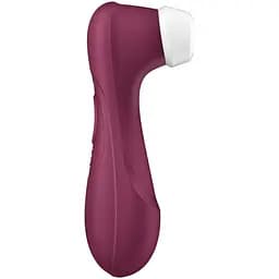 Вакуумний кліторальний стимулятор Satisfyer Pro 2 Generation 3 with Liquid Air Бордовий - мініатюра 4