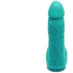Крафтове мило-член із присоскою Чистий Кайф Turquoise size S натуральне - мініатюра 2